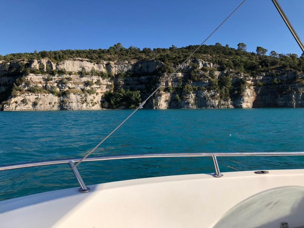 Appartement Sur Les Toits, Tres Jolie Vue Provence Gréoux-les-Bains Eksteriør bilde